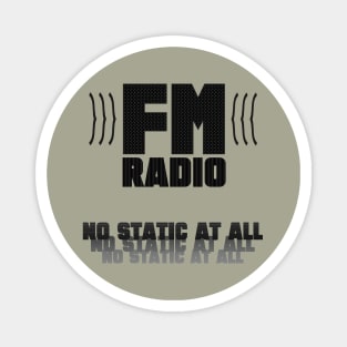 FM- No Static At All (black) Magnet